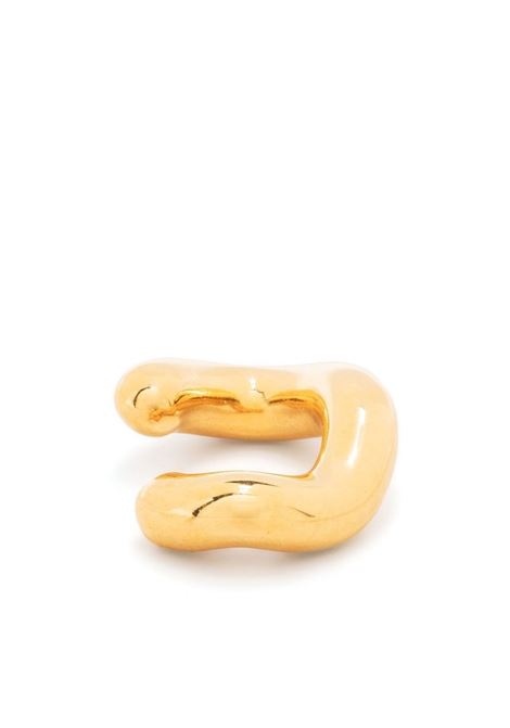 Gold wave ear cuff - CHARLOTTE CHESNAIS women